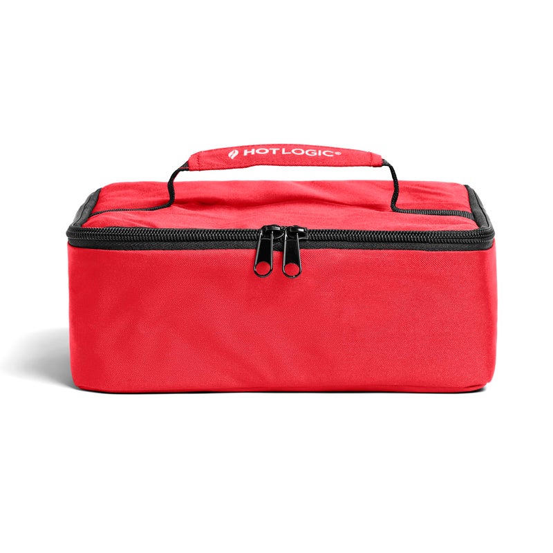 HOTLOGIC Mini Heated Lunch Box - Portable Electric Food Warmer for Men and Women - Great for Work, Office, and Construction - Cook, Reheat, and Eat on the Go - 120V - Red - Image 5